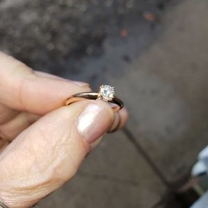 14kt Rose Gold Engagement Ring